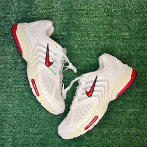 NEW Nike Air Pegasus 2K5 White Gym Red Womens Size 12.5 Men’s Size 11 FN7153-101